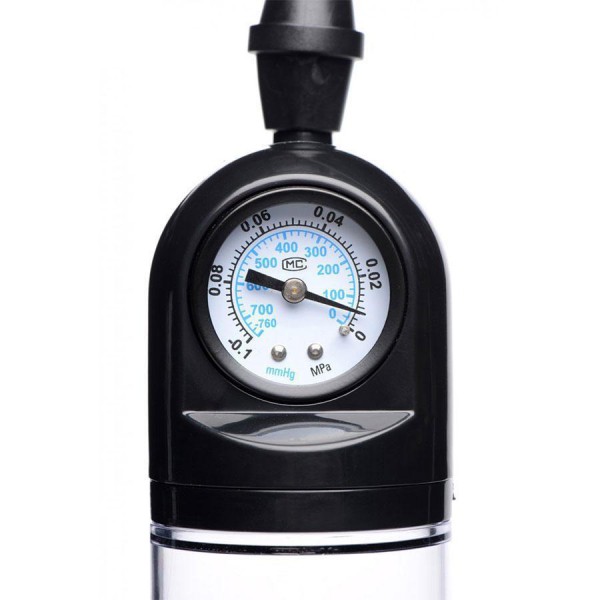 Advanced Trigger Penis Pump with Precision Air Gauge by Lynk Pleasure