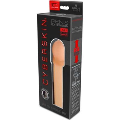 2 Xtra Thick Penis Extension Flesh