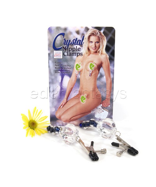 Crystal nipple clamps