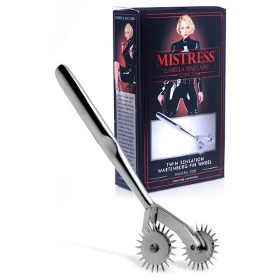 Mistress by Isabella Sinclaire Dual Head Stainless Steel Wartenburg Wheel