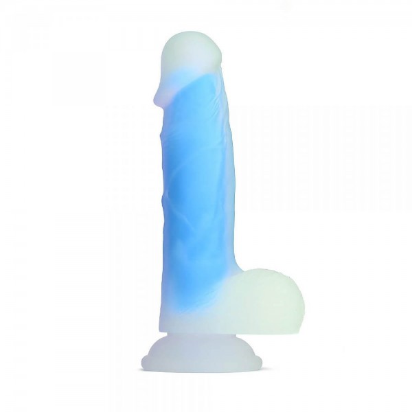 So Divine Blue Mamba Real Skin Feel Dildo