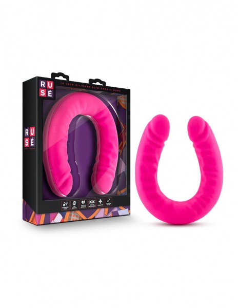Ruse 18 Inch Silicone Double Ended Dildo