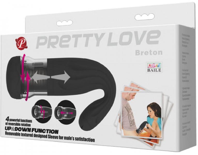 Pretty Love Breton Masturbator (Black)