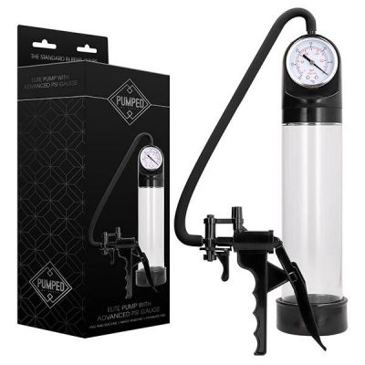 Pumped Elite Pump with Advanced PSI Gauge