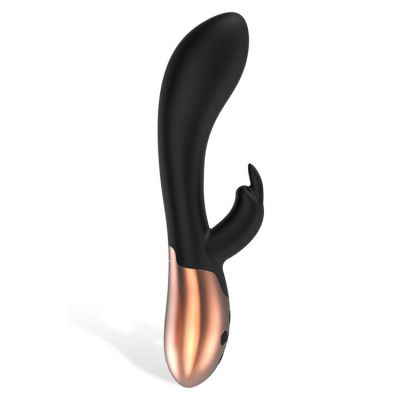 Shots Toys 8 Silicone Rabbit Vibrator with Heating