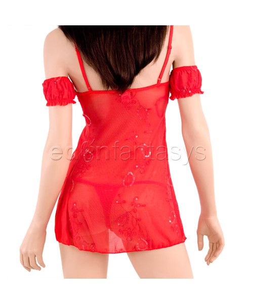 La femme novelty babydoll set