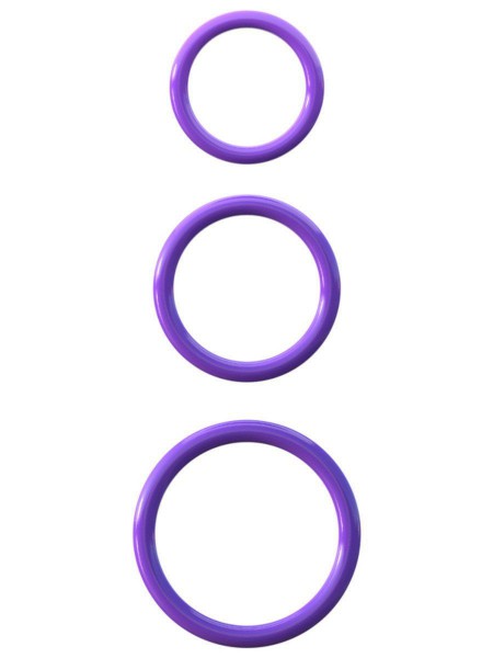 Fantasy C-Ringz Silicone 3-Ring Stamina Set