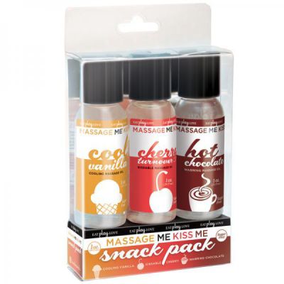 Massage Me Kiss Me Edible Oil Snack Pack