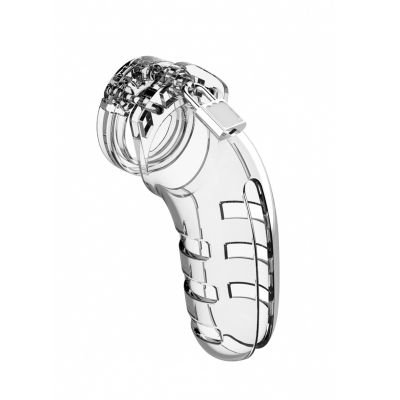 Man Cage 06 Male 5 5 Inch Clear Chastity Cage