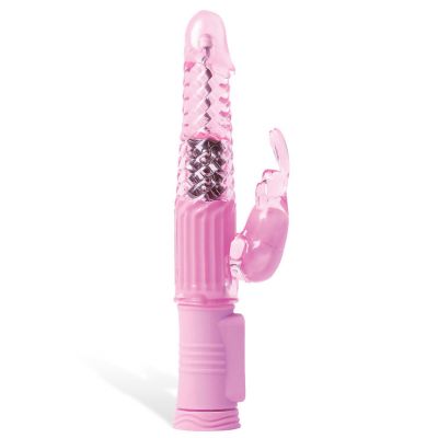 Adam and Eve Beginner s Rotating Beaded 9 Rabbit Vibrator