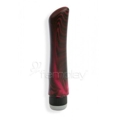 Joystick Silicone Vibrator Fury Black Pink