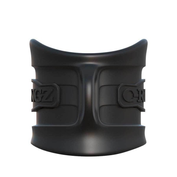 Black Silicone Ball Stretcher Sleeve by Fantasy C-Ringz