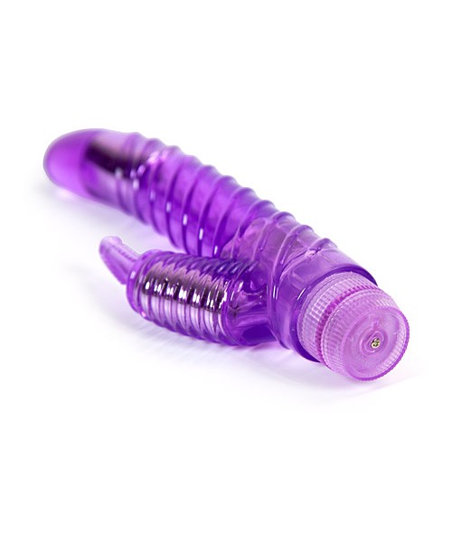 Crystal laced G dual waterproof vibrator