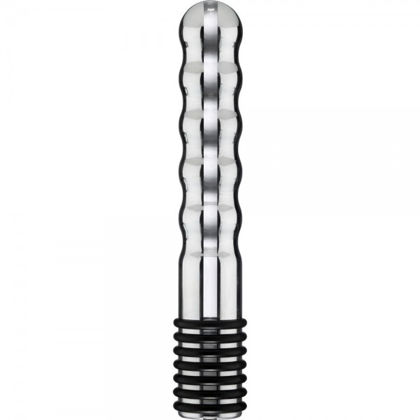 ElectraStim Bi-Polar 7 Inch Electrosex Wave Metal Dildo