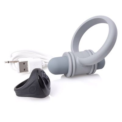 Rechargeable vibrating ring set