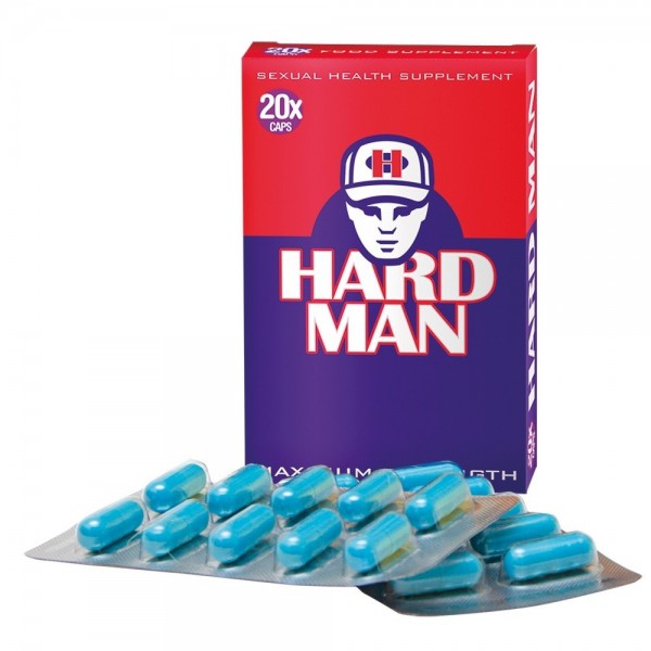 Hard Man Sexual Health Supplement for Men (20 capsules)