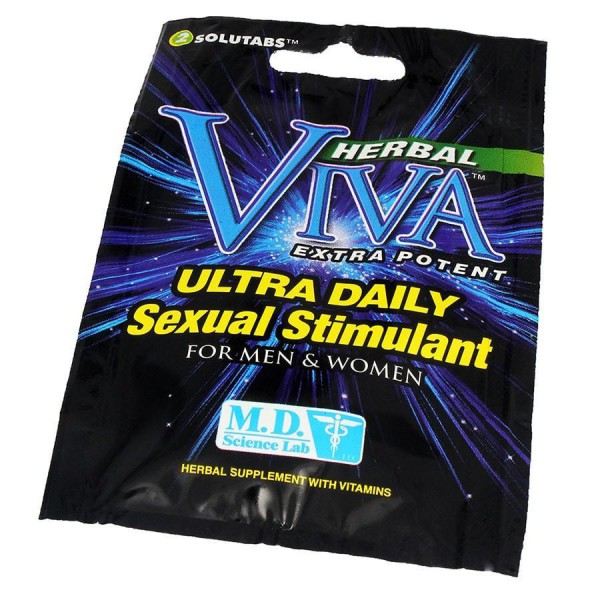 Herbal Viva Super Strength Sex & Libido Booster Pills
