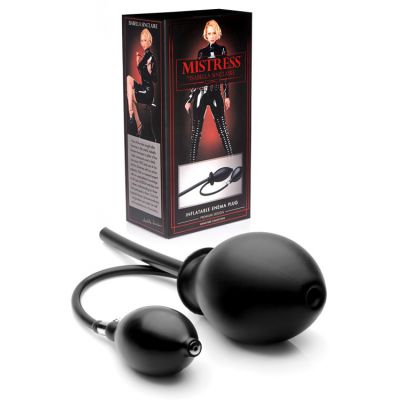 Mistress by Isabella Sinclaire 4 5 Inflatable Butt Plug with Enema Attachment