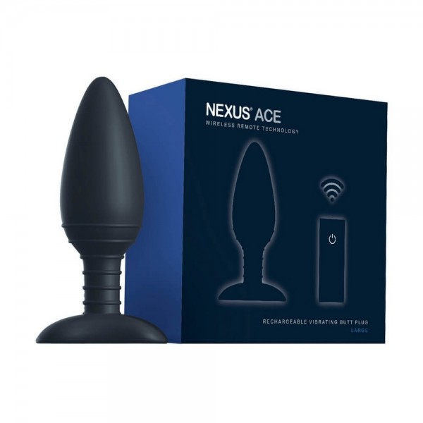 Nexus Ace Large Remote Control Vibrating Butt Plug