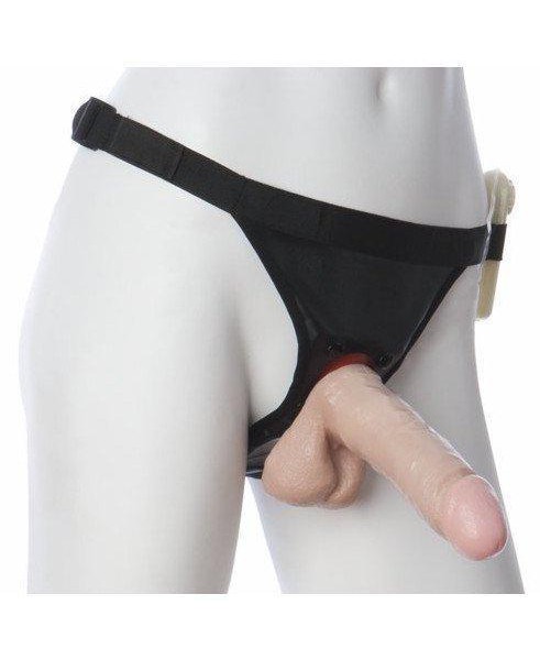 Ultra Harness 2 & Plug with 6" Cock