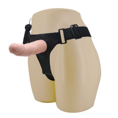 Ultra passionate harness with vibrating strap on