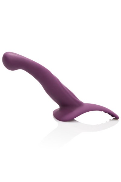 California Exotic Vibrating Textured Silicone 6.5" Probe (Harness-Compatible)