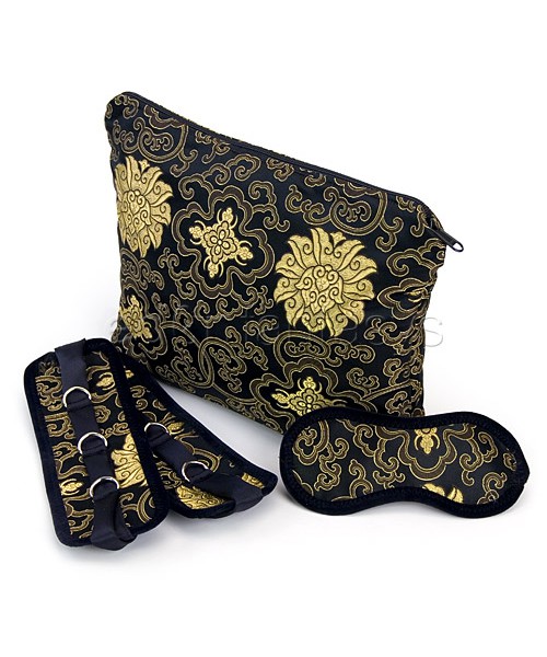 Zomi silk bondage set