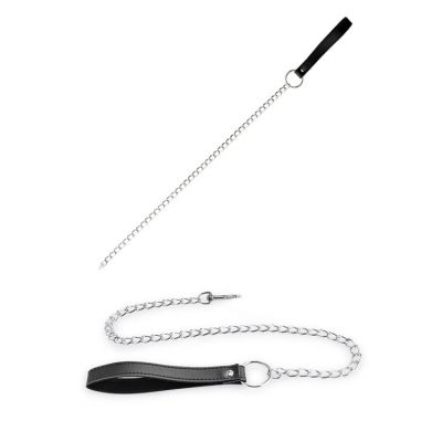 Berlin Baby 30 1 Chain Lead With Faux Leather Handle