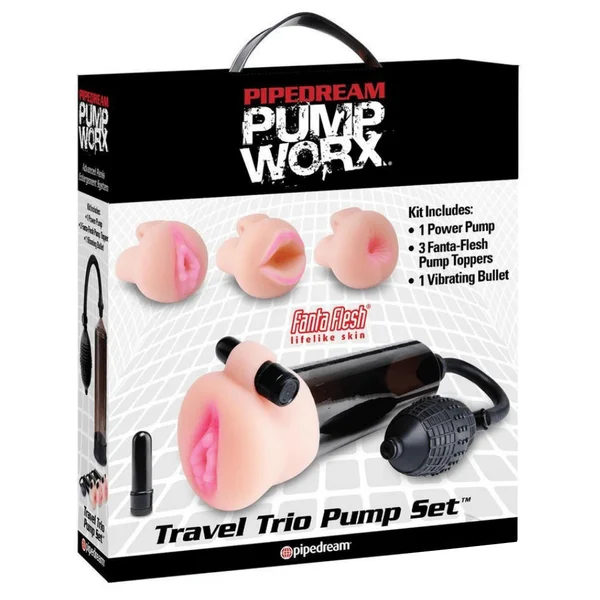 Pump Worx Travel Trio Set With Waterproof Bullet — image 20 of 20