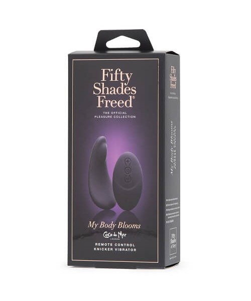 Fifty Shades Freed My Body Blooms Rechargeable Remote Control Knicker Vibrator