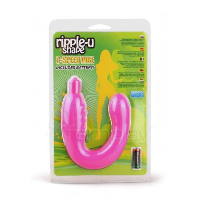 Ripple U Shape 3 Speed Vibe Pink