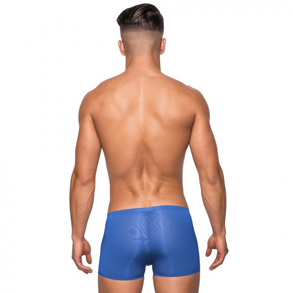 Male Power Blue Seamless Sleek Boxer Shorts