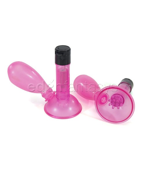 Nipple luscious vibrating suction