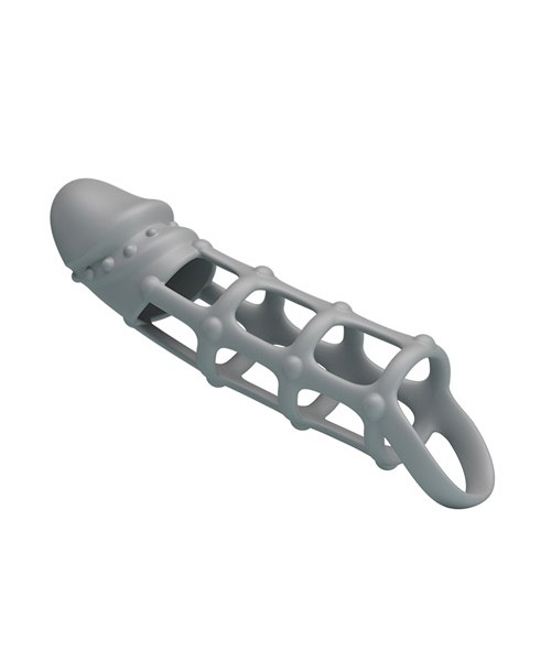 Penis sleeve with ball strap — image 4 of 5