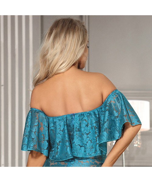 Off the shoulder teddy