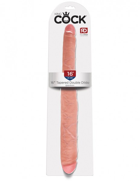 King Cock 16 Inch Tapered Double Dildo — image 4 of 20