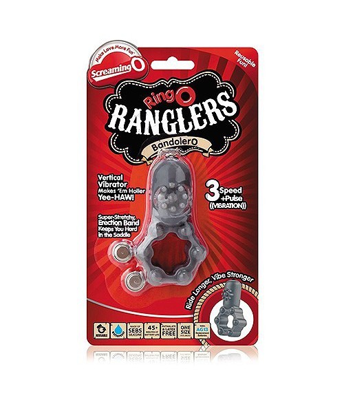 Screaming O RingO Rangler BandolerO Vibrating Ring