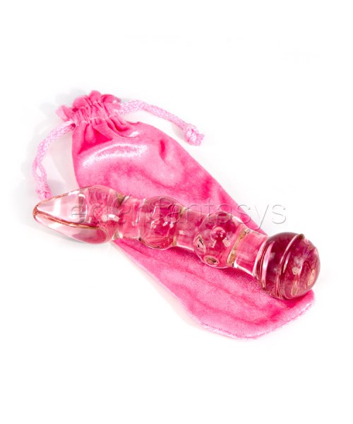 Pink indulgence glass wand