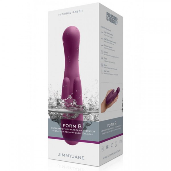 Jimmyjane - Form 8 Rechargeable USB Vibrator (Plum)