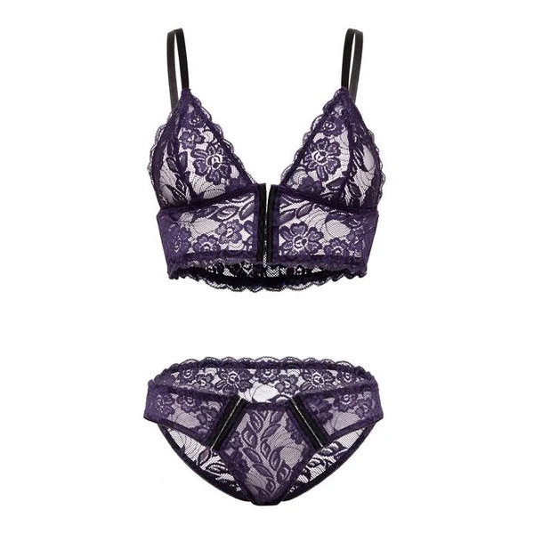 Cottelli Front-Fastening Bralette and Knickers Set — image 9 of 9