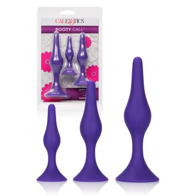 California Exotic Silicone Slim Anal Training Kit 3 Pce