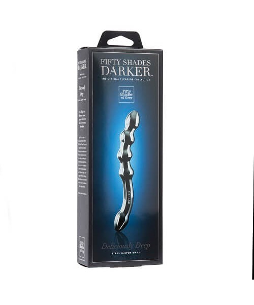 Fifty Shades Darker Deliciously Deep Steel G-Spot Dildo