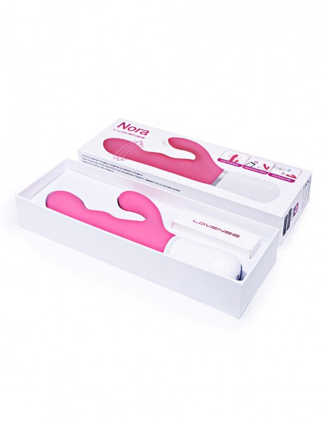 Lovense Nora App Controlled Rotating Rabbit Vibrator
