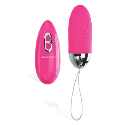 Adam and Eve 3 5 Textured Silicone Bullet Vibrator with Remote