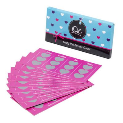 Lucky you scratch cards