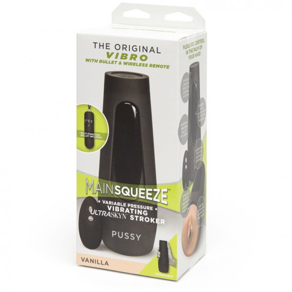 Main Squeeze The Original Vibro Vibrating Realistic Vagina