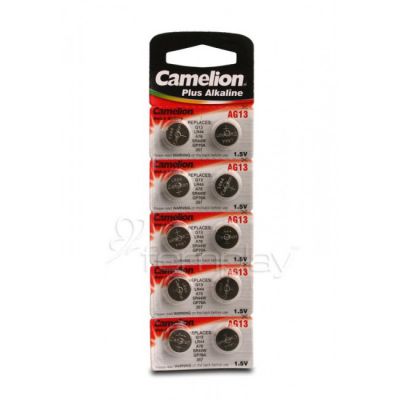 Camelion Alkaline LR44 Watch Cell Batteries 10 Pack