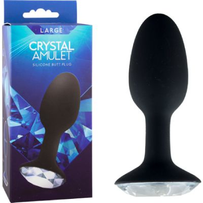 Crystal Amulet Silicone Buttplug Large