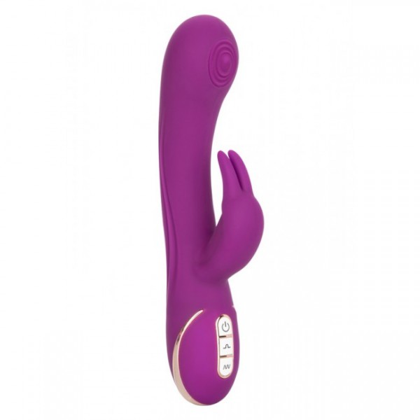 California Exotic 9" Silicone Thumping Jack Rabbit Vibrator