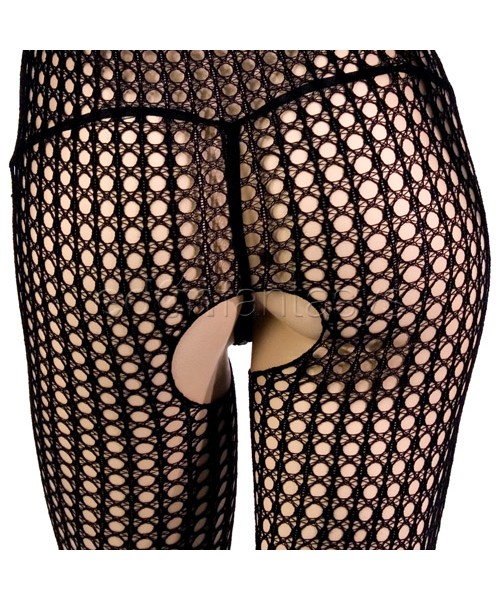 Seamless crochet bodystocking